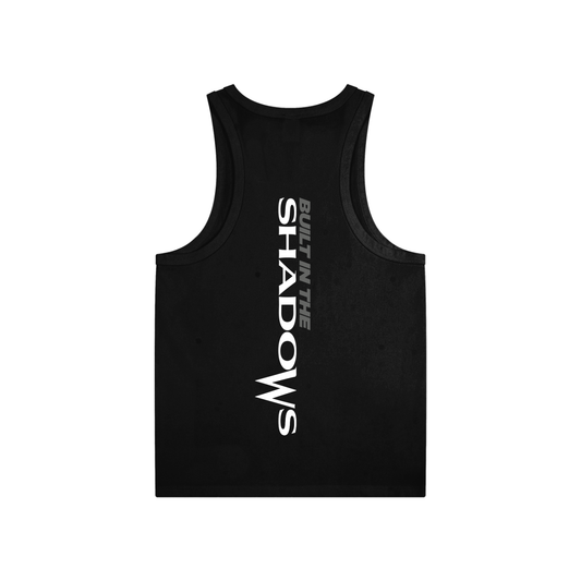 Black Essential Performance Mens Vest