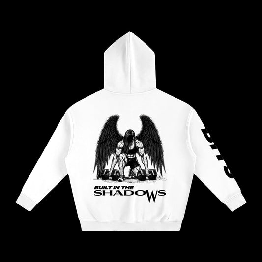 Oversized Womens Hoodie Angel Weightlifter