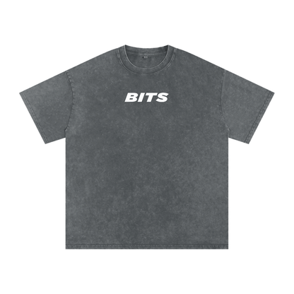 Oversized Snow Wash Mens T-Shirt Weightlifter