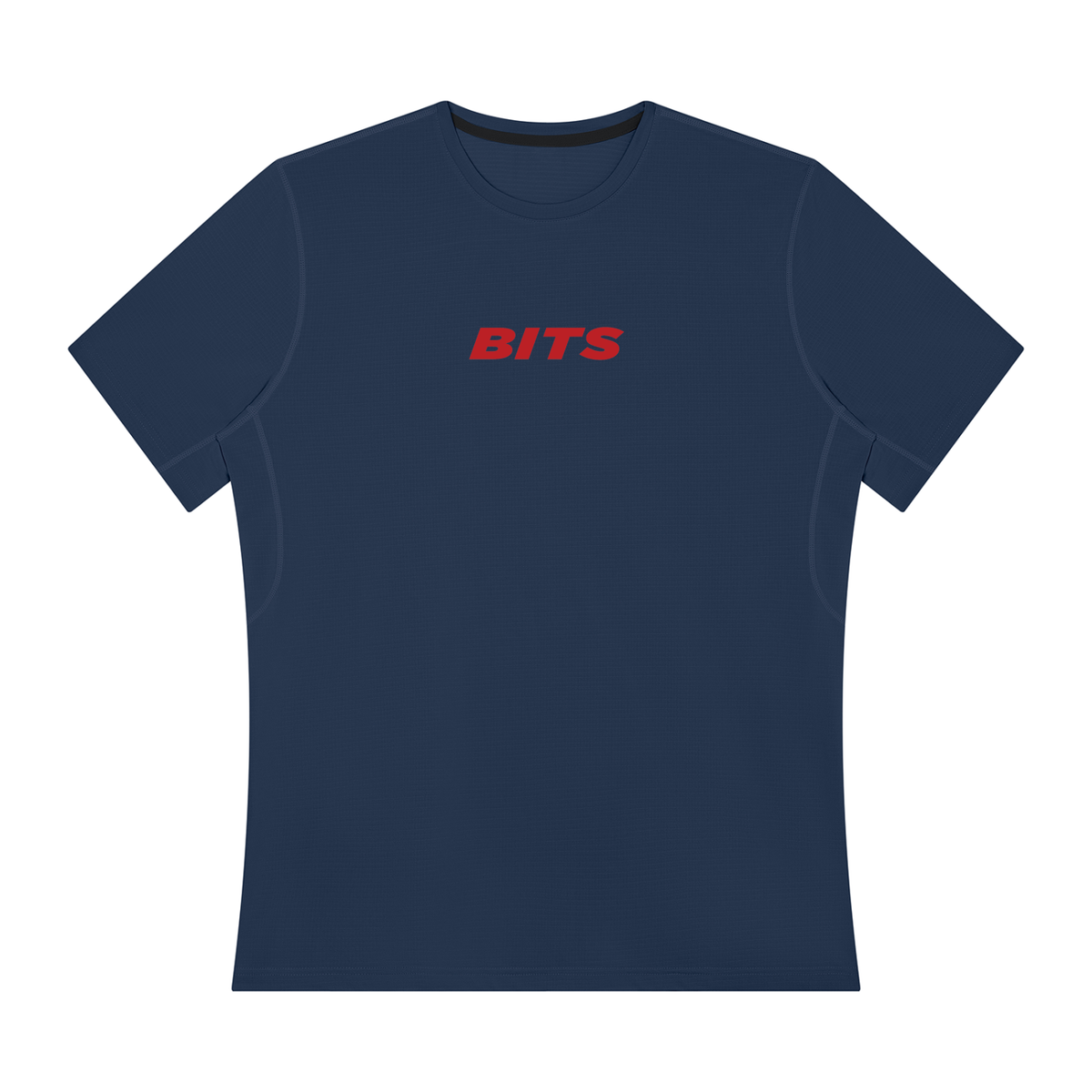 Men’s Muscle Fit Performance T-Shirt with Red