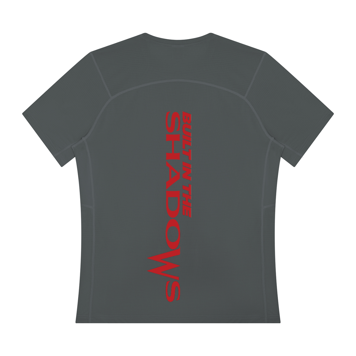 Men’s Muscle Fit Performance T-Shirt with Red