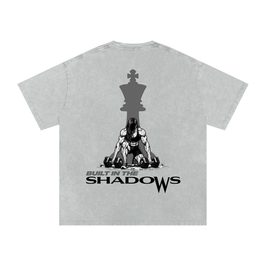 Oversized Snow Wash Womens T-Shirt Weightlifter