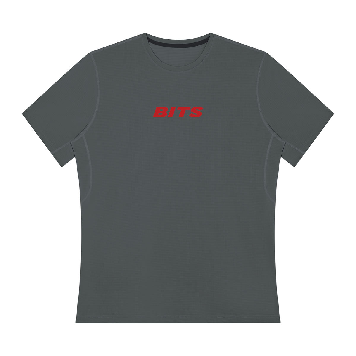Men’s Muscle Fit Performance T-Shirt with Red