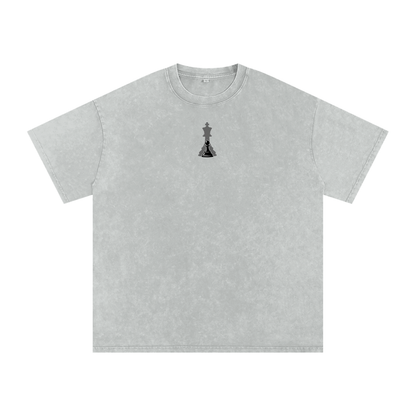 Oversized Snow Wash Womens T-Shirt Weightlifter