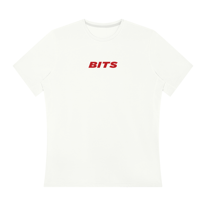 Men’s Muscle Fit Performance T-Shirt with Red