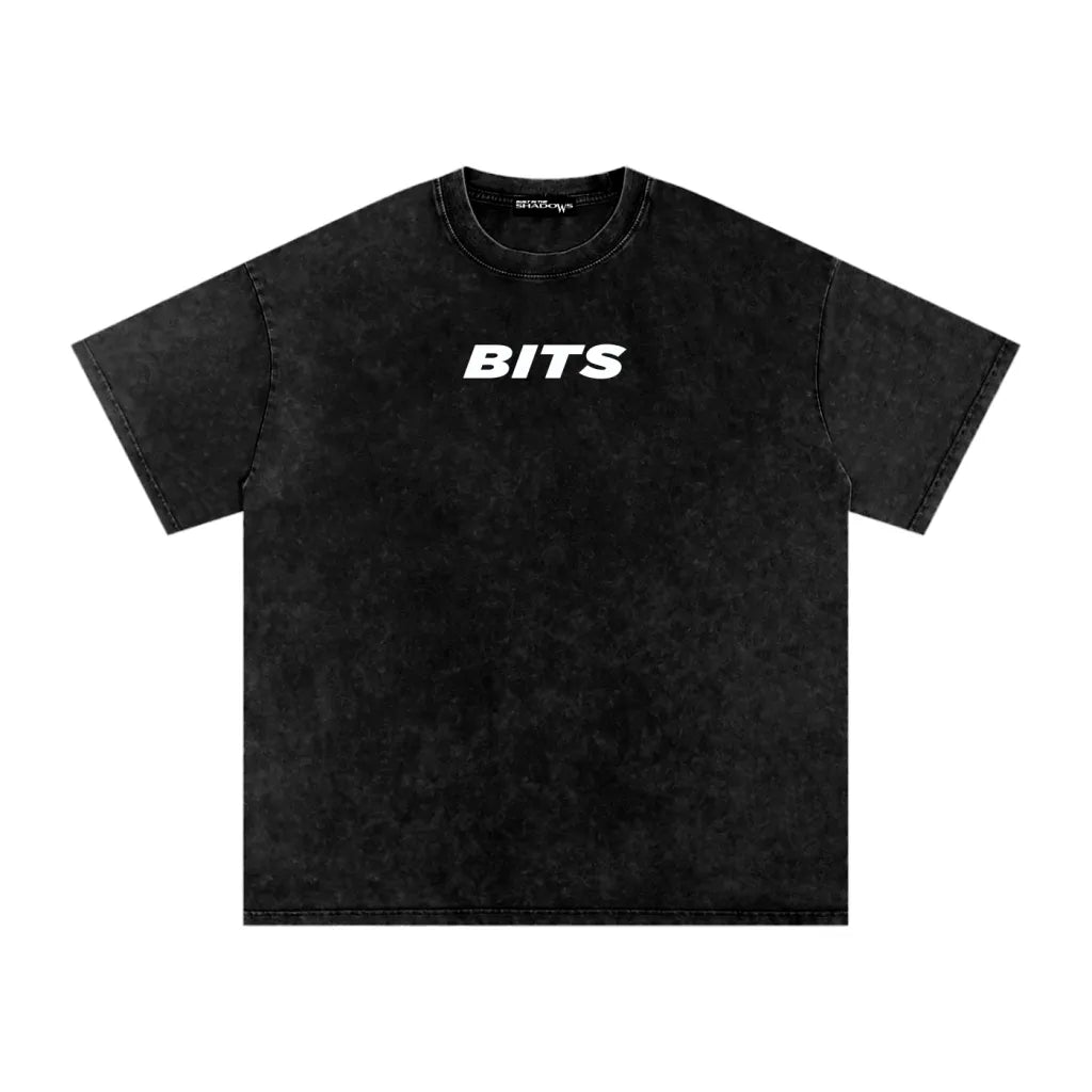 Oversized Snow Wash Mens T-Shirt Weightlifter