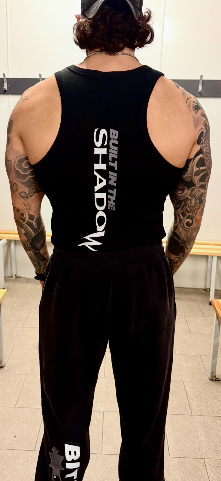 Black BITS Performance vest BACK