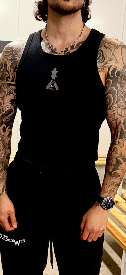 Black BITS Performance vest FRONT
