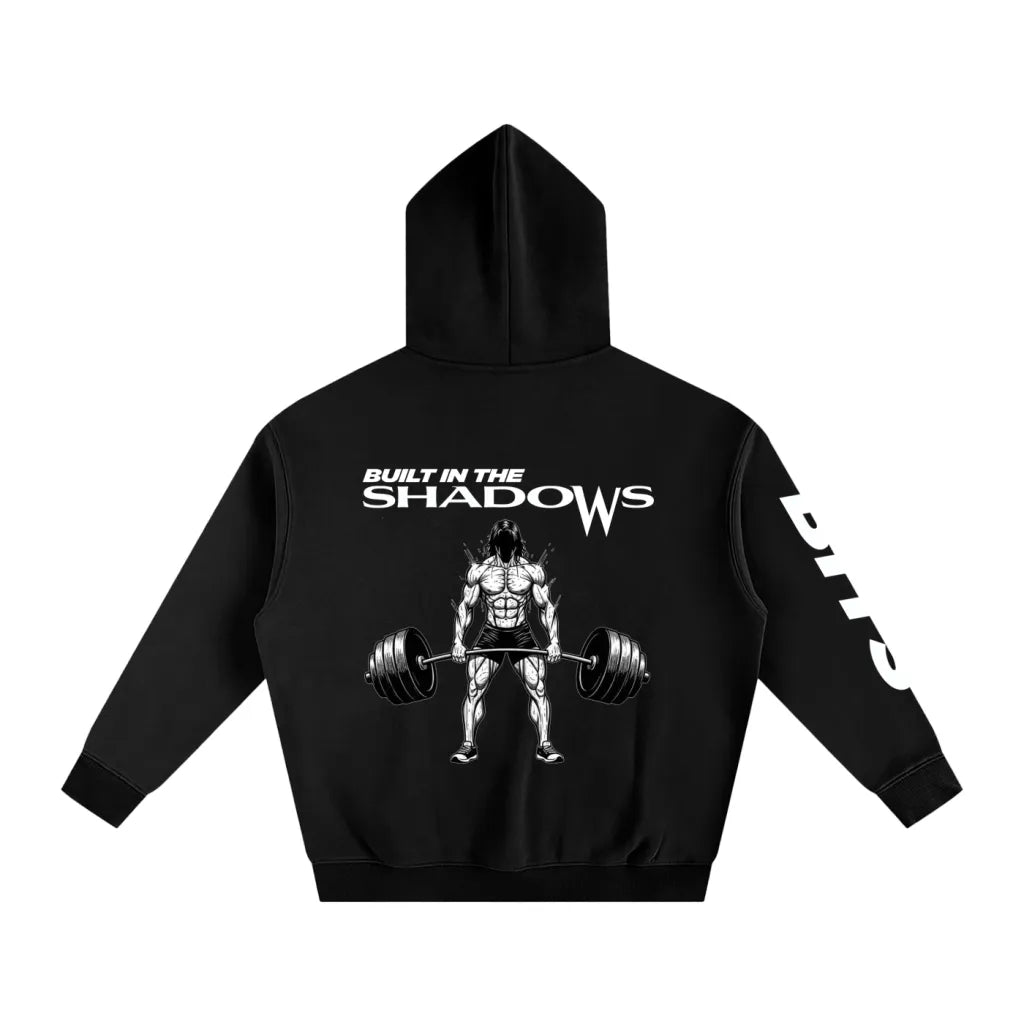 Oversized Mens Fleece Lined BITS Hoodie