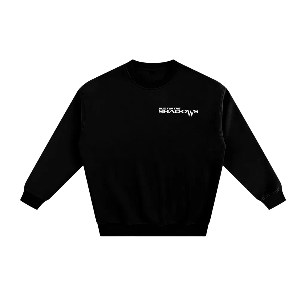 Mens Oversized Fleeced Lined BITS Sweatshirt