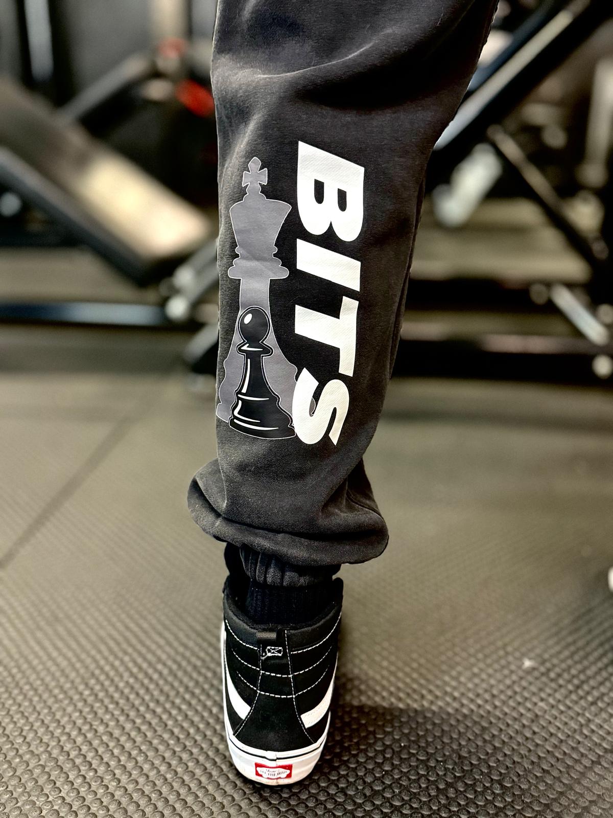 Mens Fleece Lined BITS Joggers