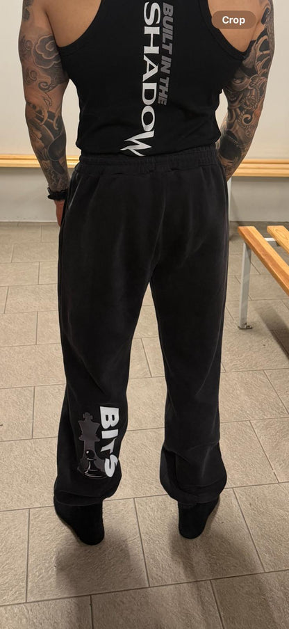 Mens Fleece Lined BITS Joggers