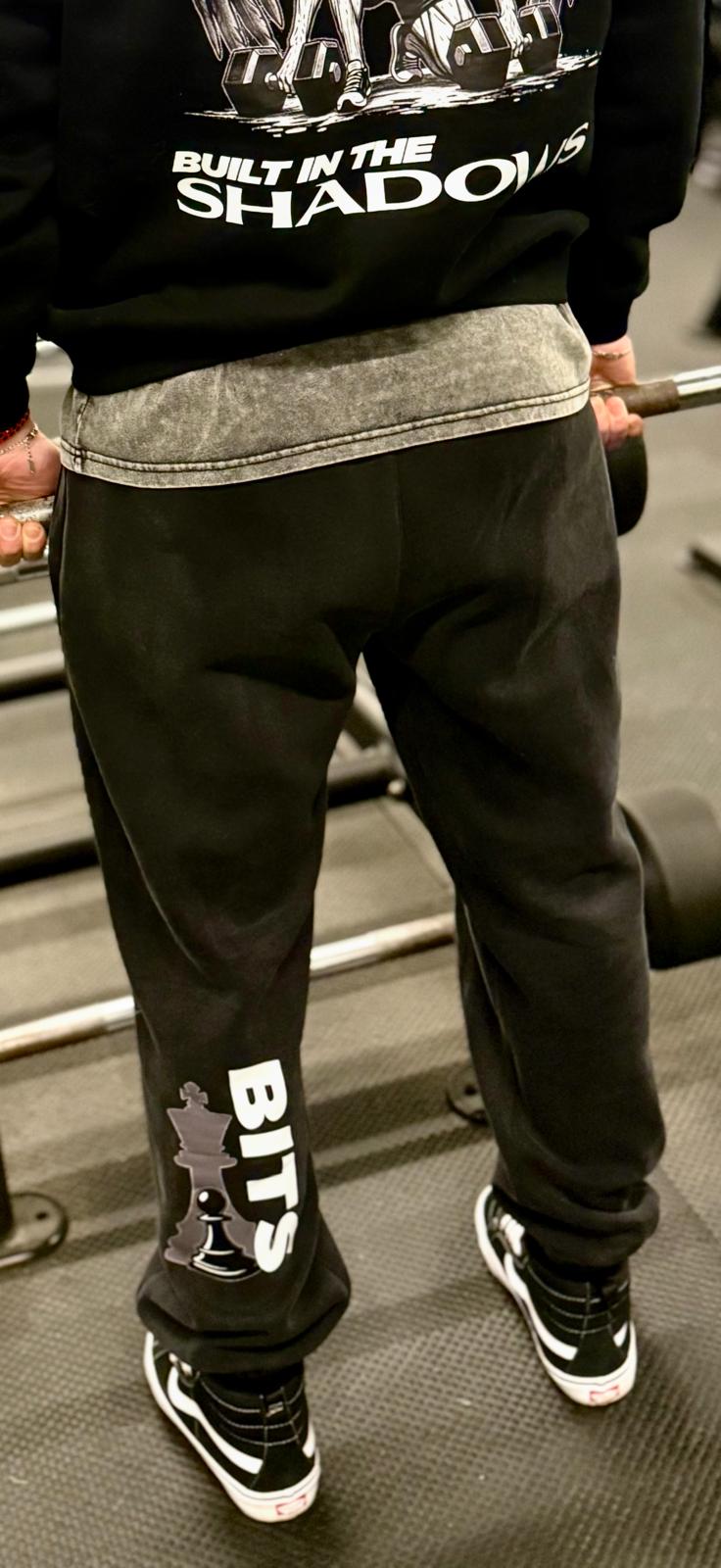 Mens Fleece Lined BITS Joggers