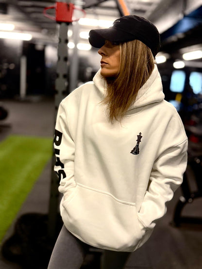 Oversized Womens Hoodie Angel Weightlifter