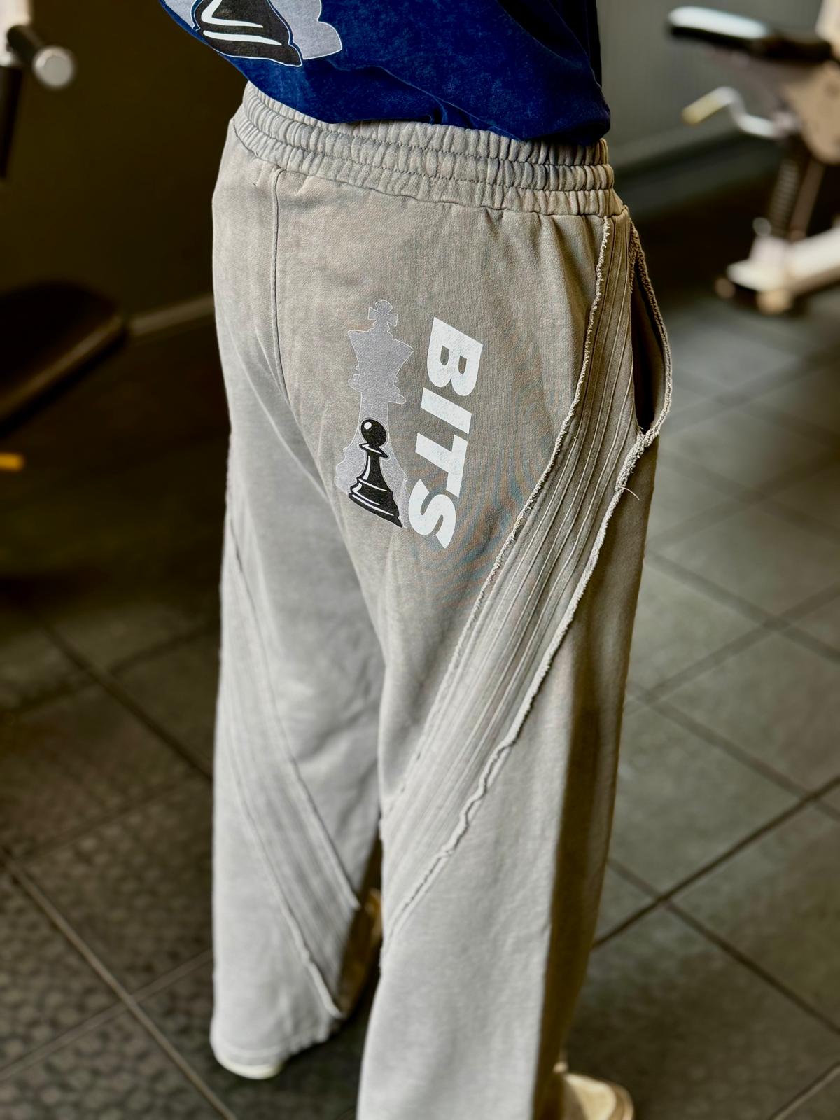 Snow Washed Straight Leg Joggers