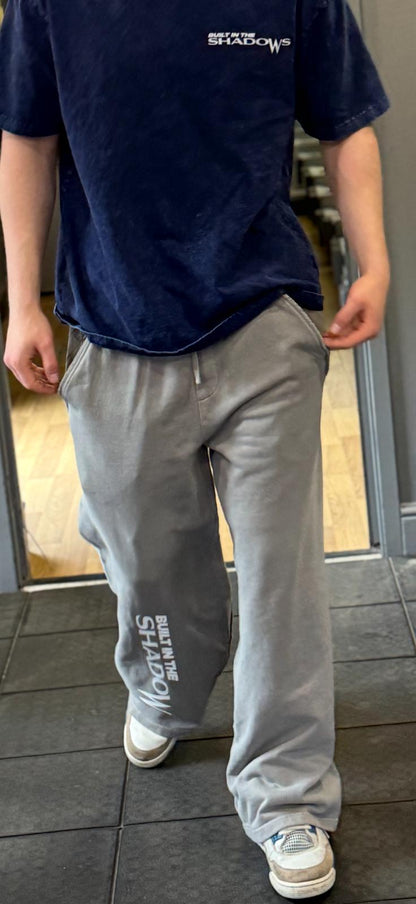 Snow Washed Straight Leg Joggers