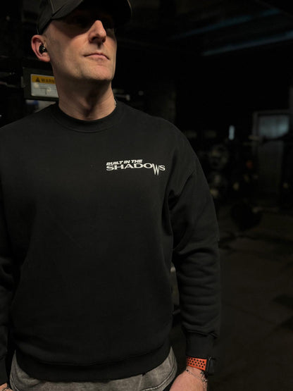 Mens Oversized Fleeced Lined BITS Sweatshirt