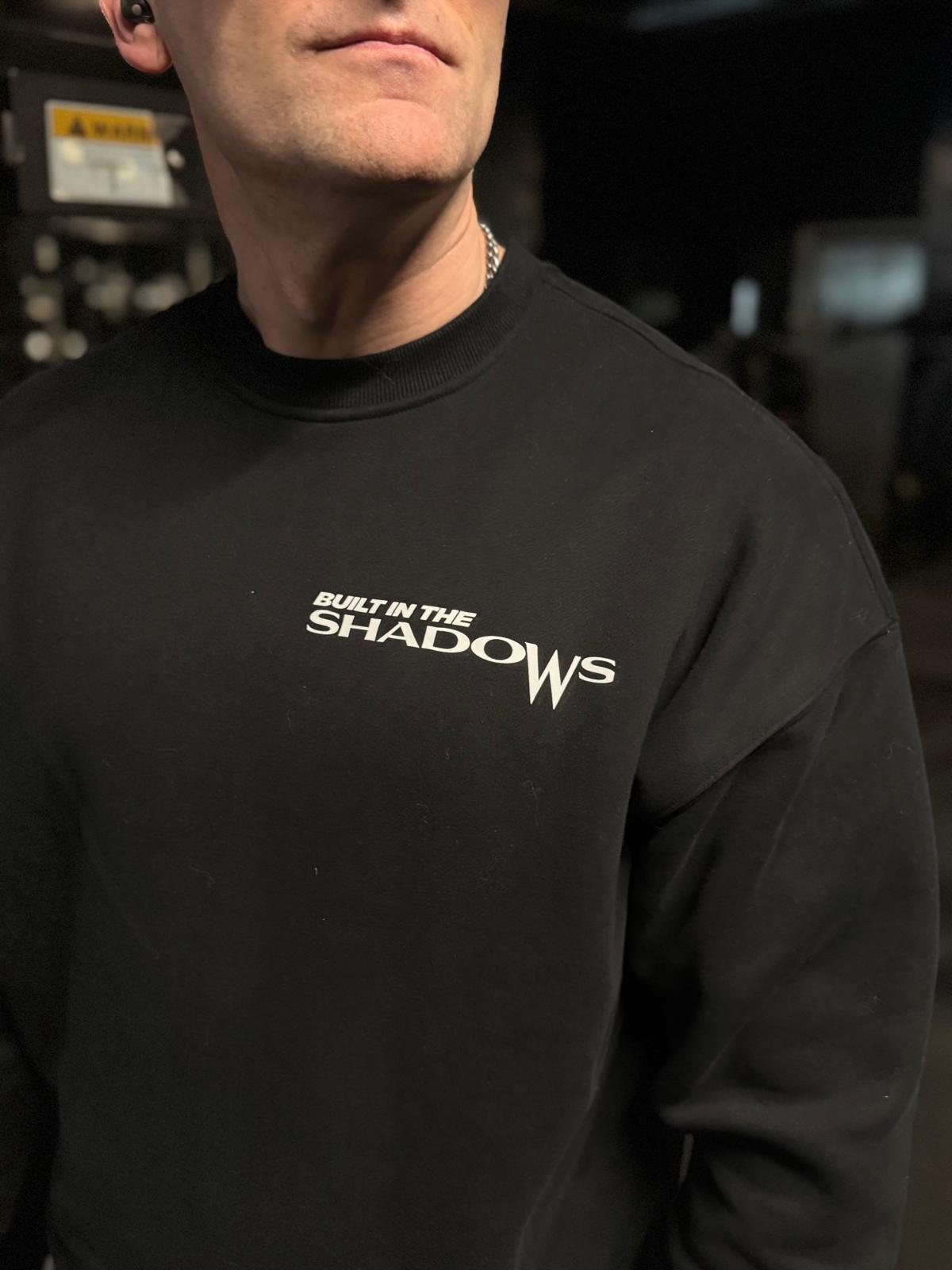 Mens Oversized Fleeced Lined BITS Sweatshirt