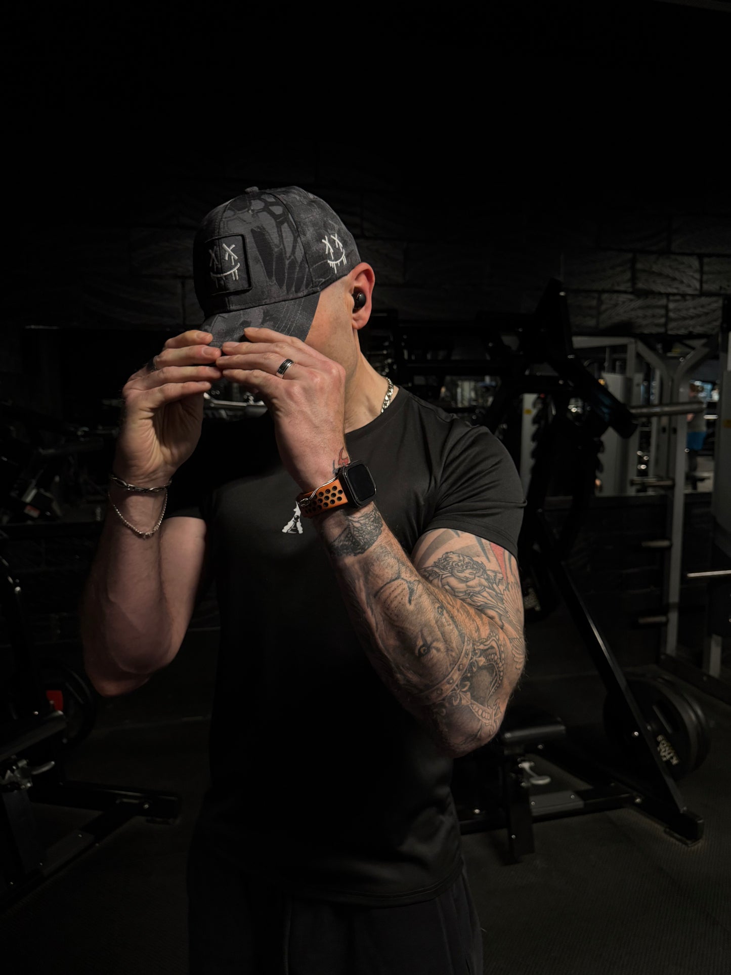 Mens Muscle Fit BITS T-Shirt Black