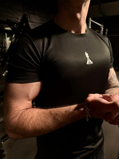 Mens Muscle Fit BITS T-Shirt Black