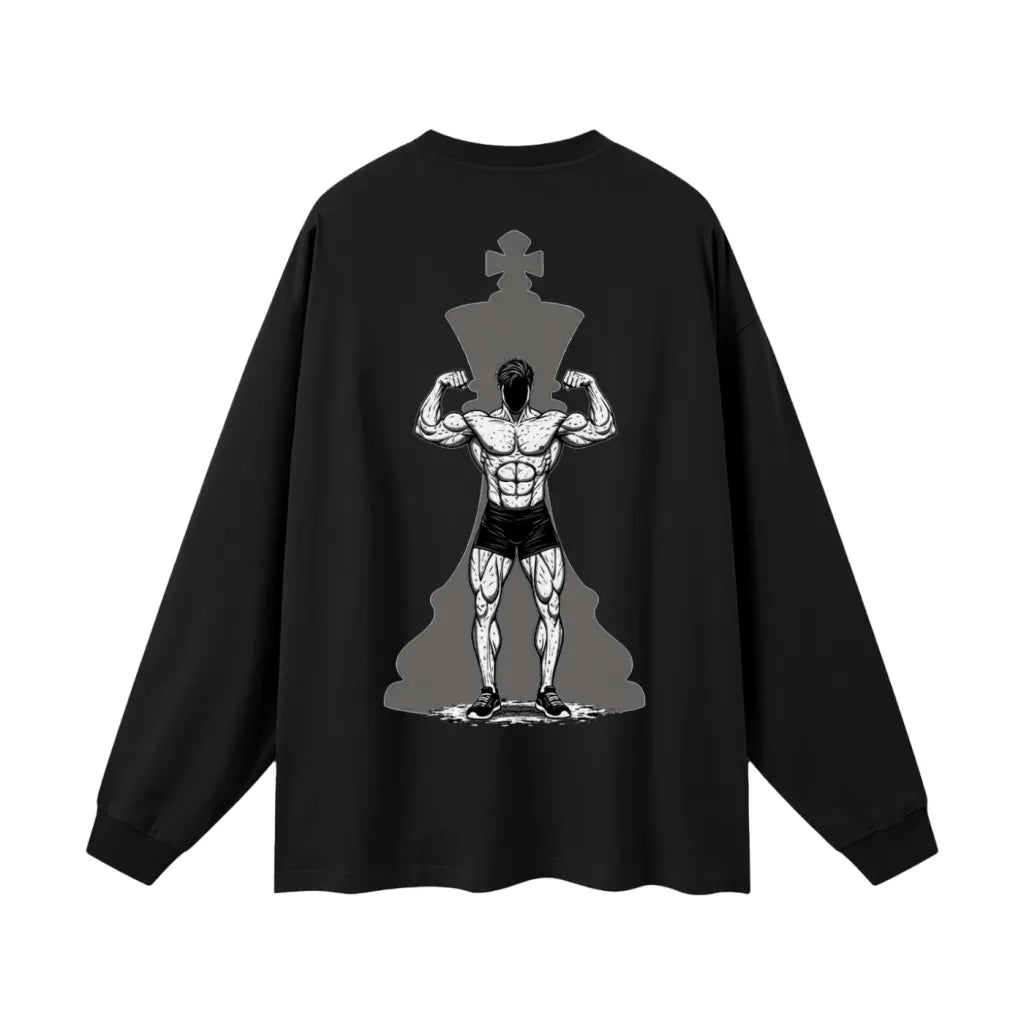 Oversized Long Sleeve BITS TShirt