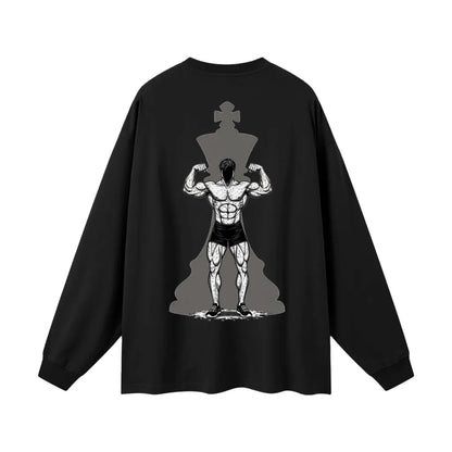 Oversized Long Sleeve BITS TShirt
