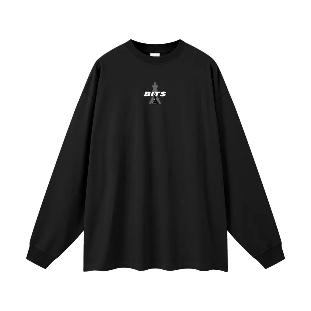 Oversized Long Sleeve BITS TShirt