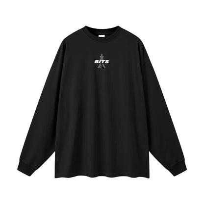 Oversized Long Sleeve BITS TShirt