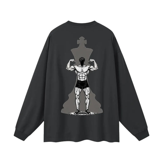 Oversized Long Sleeve BITS TShirt