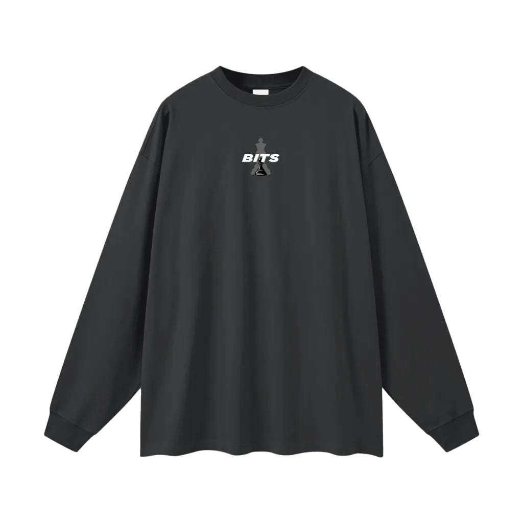 Oversized Long Sleeve BITS TShirt