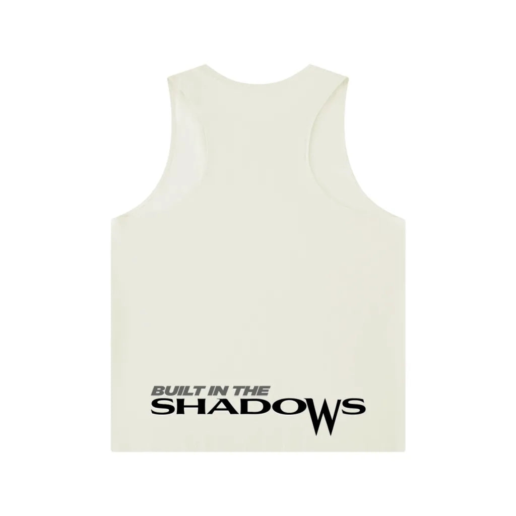 Mens Muscle Vest Off-White