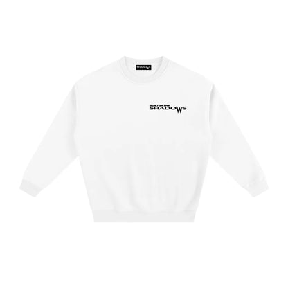 Mens Light Oversized BITS Fleece Lined Sweatshirt