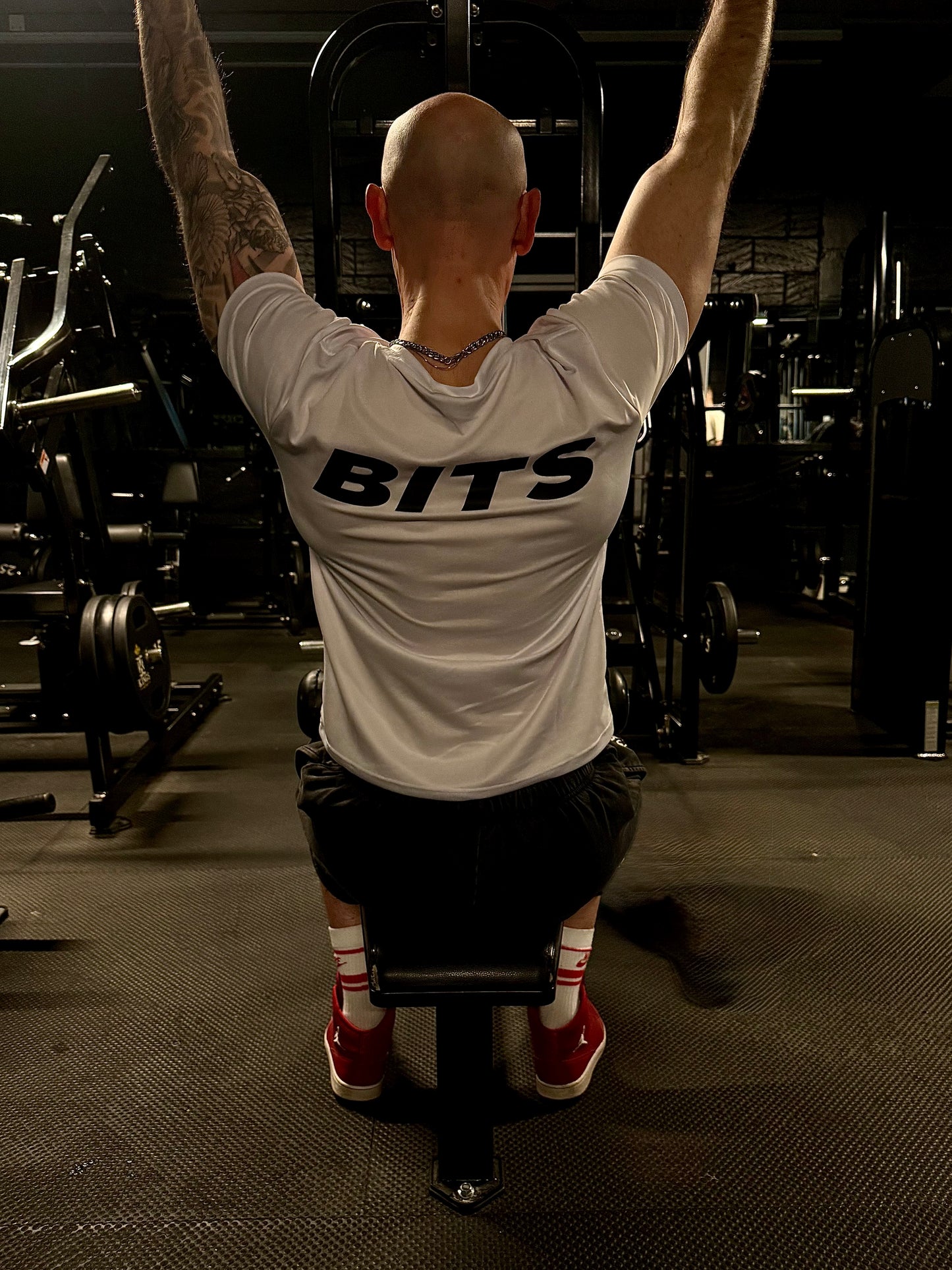 Mens Muscle Fit T-shirt White