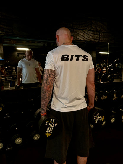 Mens Muscle Fit T-shirt White