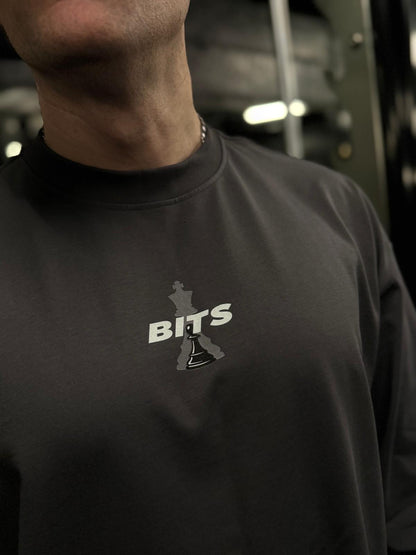 Oversized Long Sleeve BITS TShirt