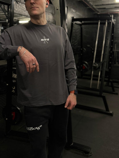 Oversized Long Sleeve BITS TShirt