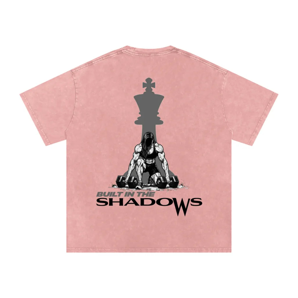 Oversized Snow Wash Womens T-Shirt Weightlifter