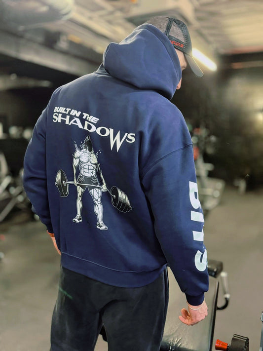 Oversized Mens Fleece Lined BITS Hoodie