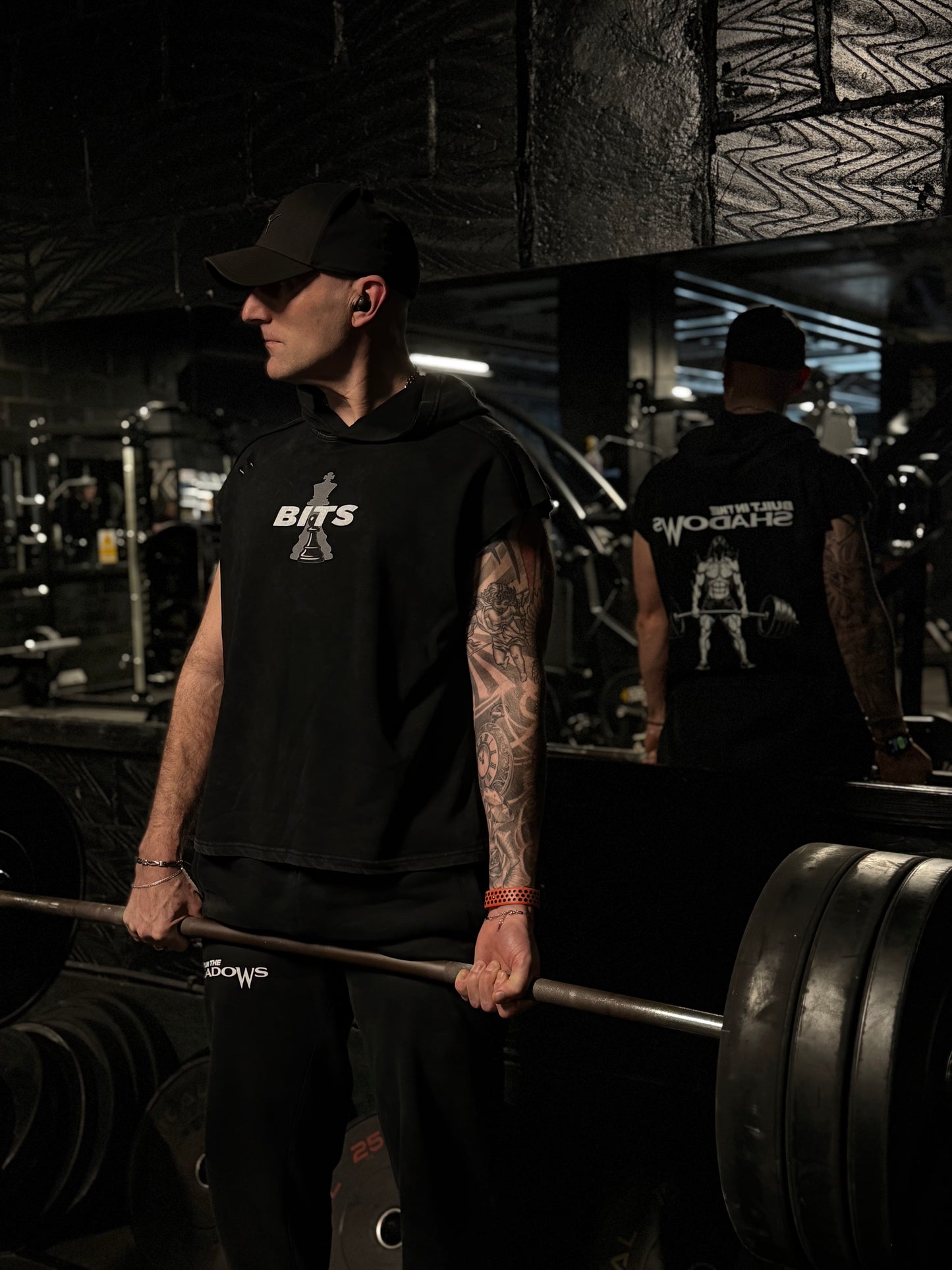 The Deadlift Sleeveless Hooded T-Shirt