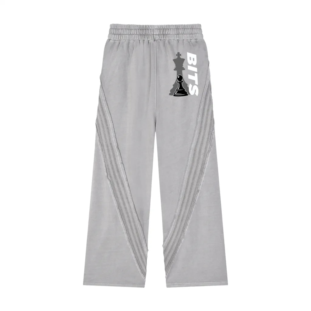 Snow Washed Straight Leg Joggers