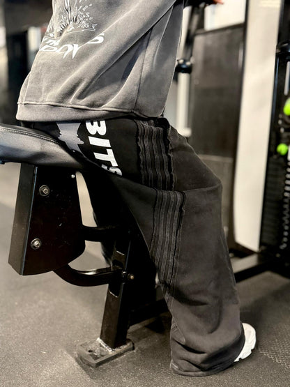 Snow Washed Straight Leg Joggers