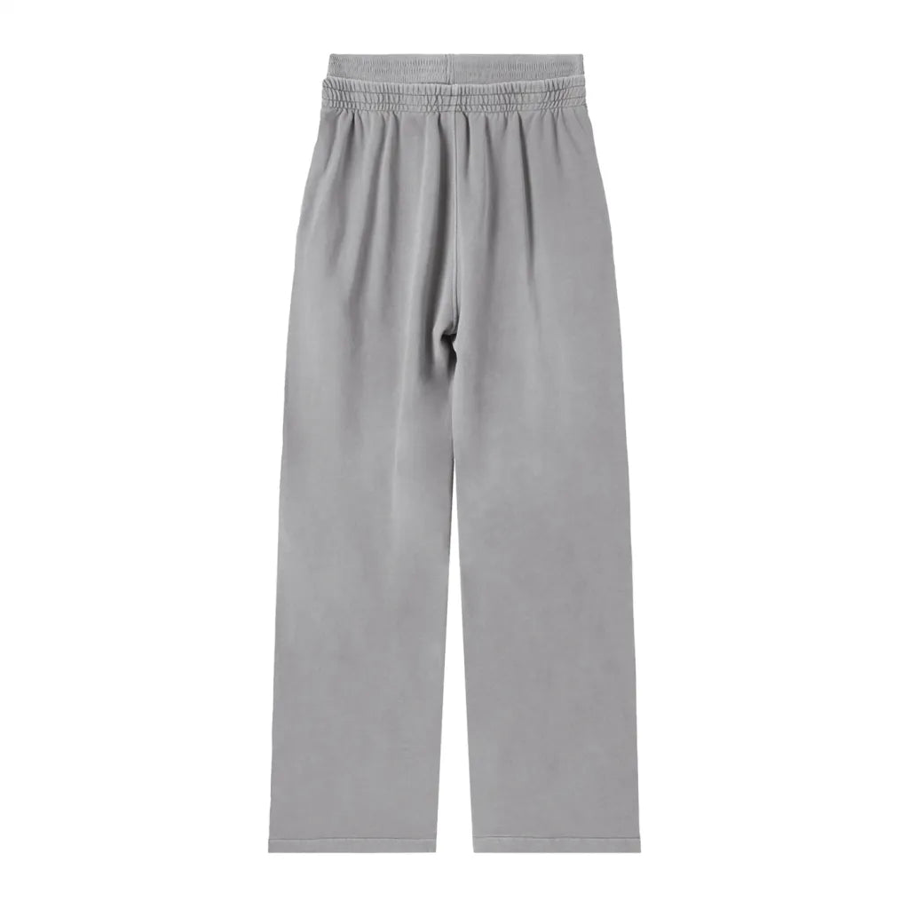 Vintage Washed Black Double Waistband Joggers