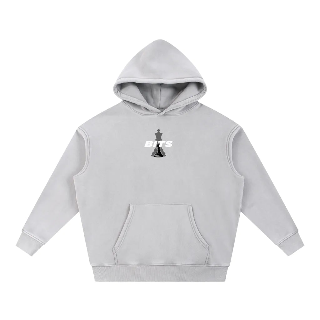 Womens Oversized Snow Washed Deadlift Hoodie