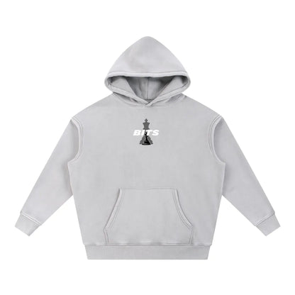 Womens Oversized Snow Washed Deadlift Hoodie