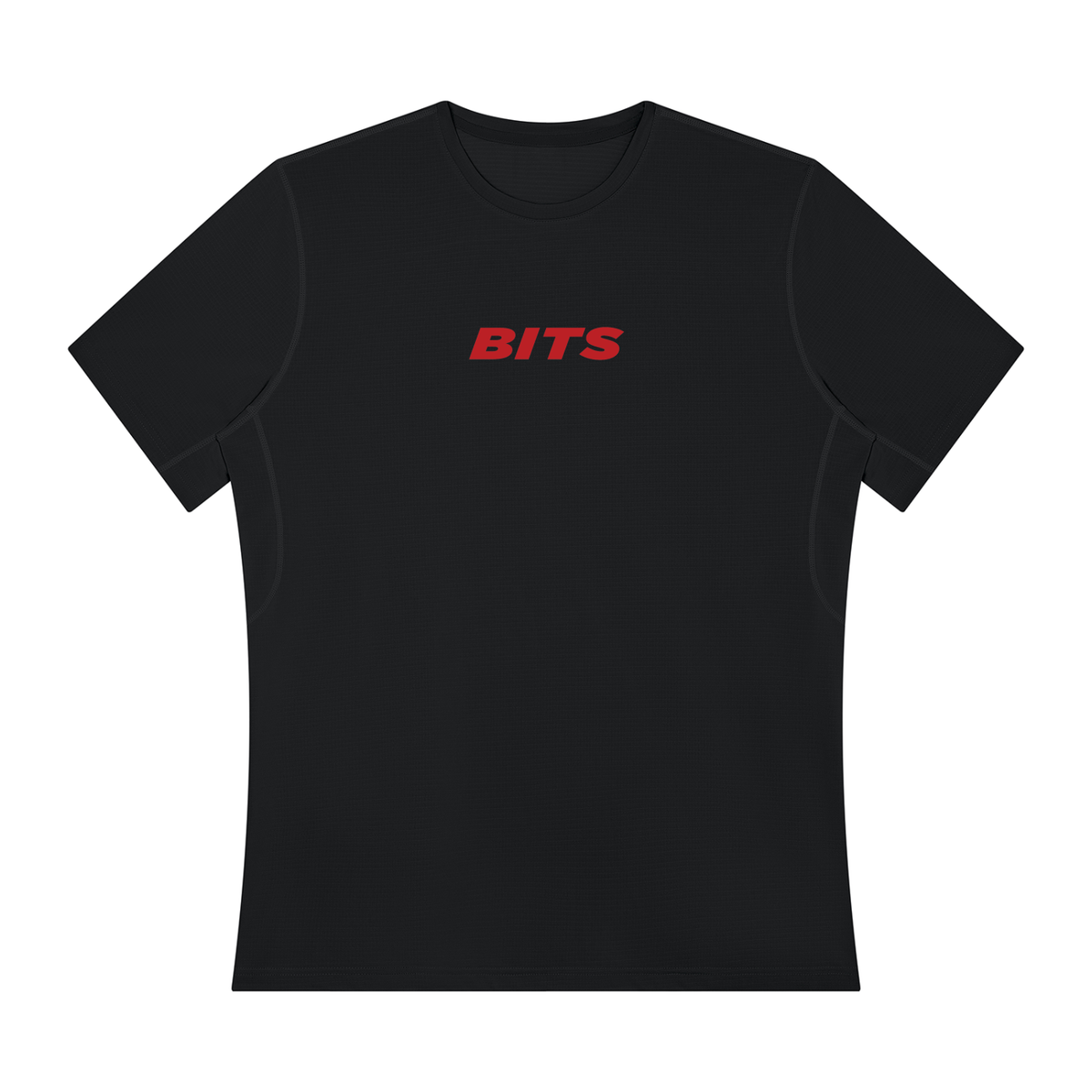 Men’s Muscle Fit Performance T-Shirt with Red