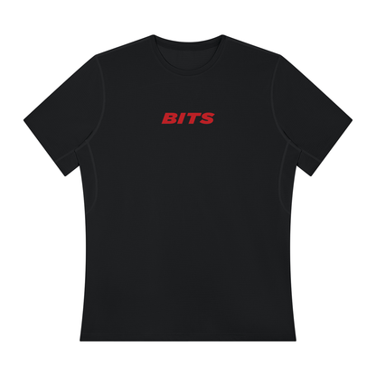 Men’s Muscle Fit Performance T-Shirt with Red