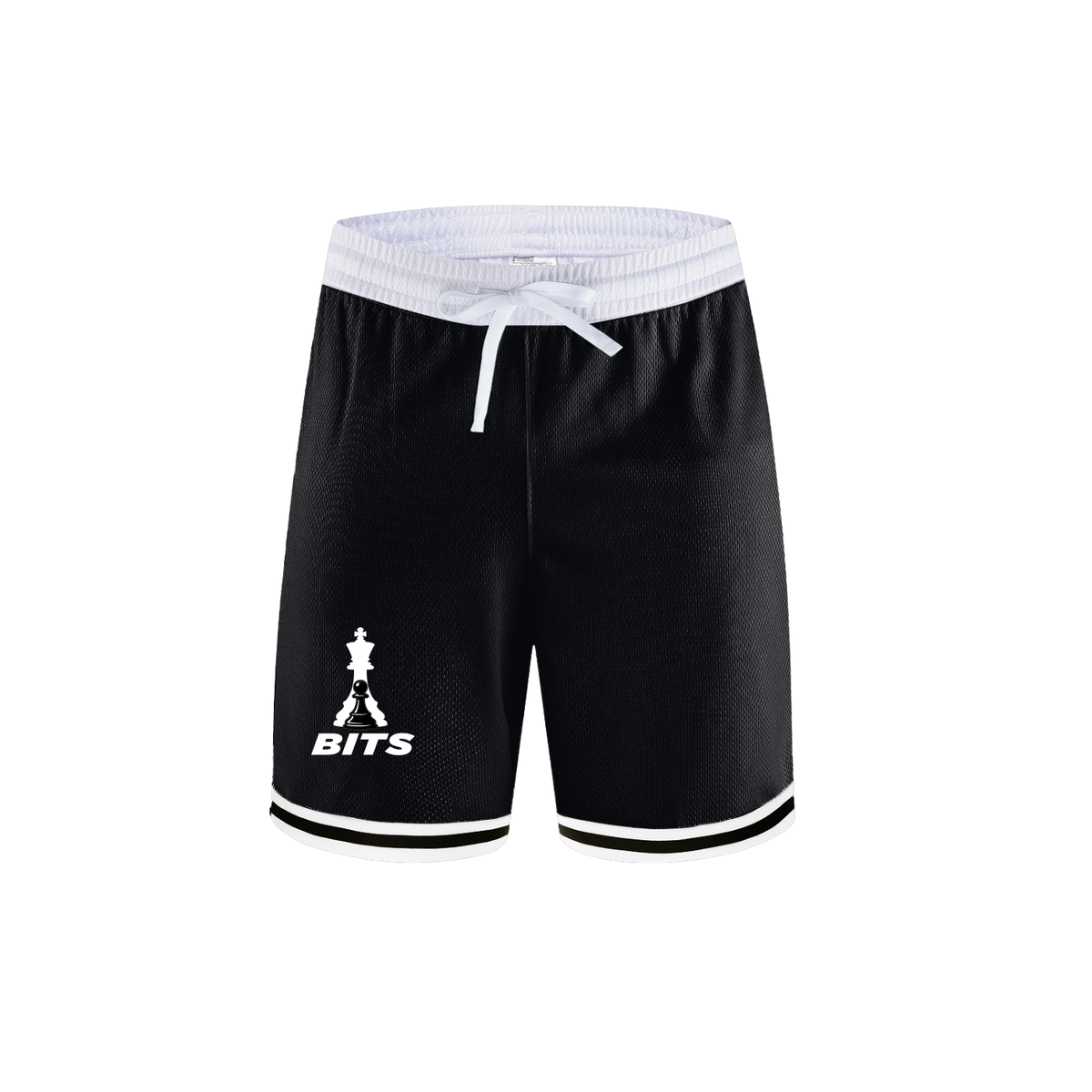 Mens Black Varsity Shorts
